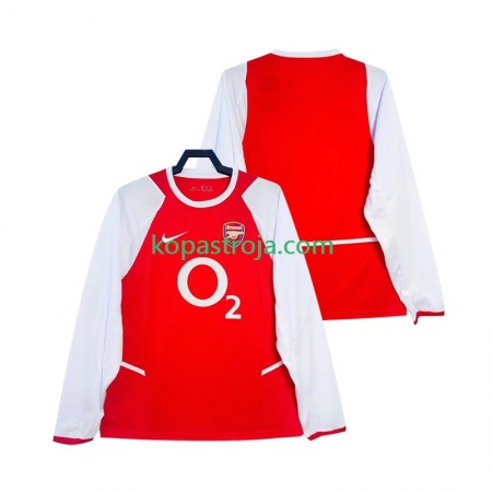 Billiga Fotbollströjor Arsenal 2003 Retro Hemma tröja 2002 Långärmad